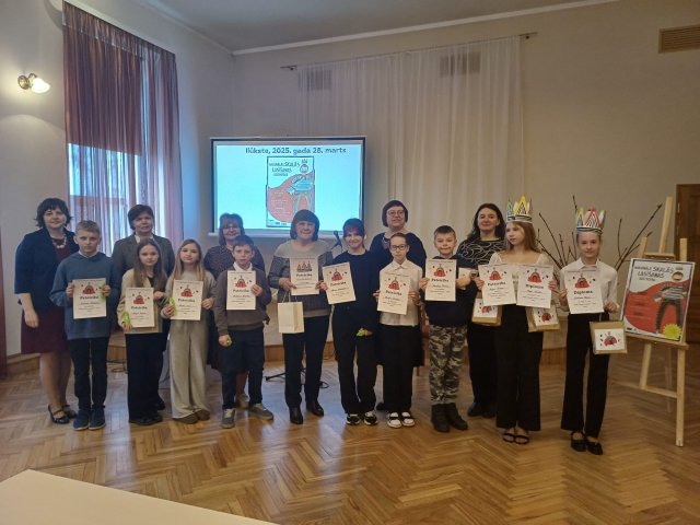 “Nacionālās skaļās lasīšanas sacensības” 1. kārta